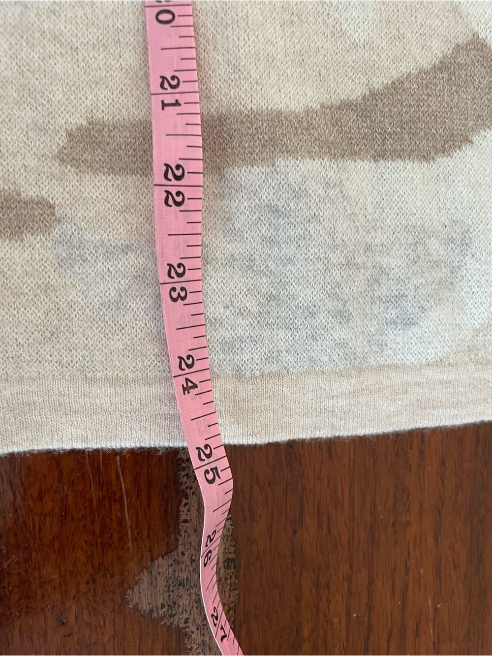 Vineyard Vines‎ M Cashmere Blend Sweater Desert Camo Medium Women’s Top Shirt - Picture 8 of 9